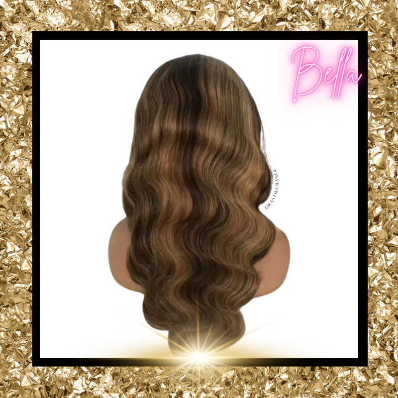 Trans Highlighted Deep Wave Lace Wig