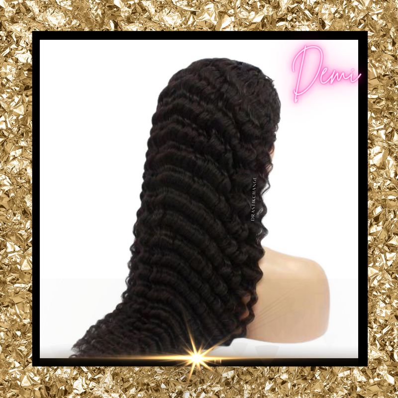 HD Demi Deep Wave Lace Wig