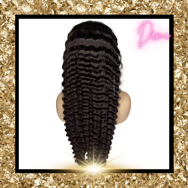 HD Demi Deep Wave Lace Wig